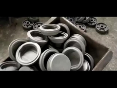 Varios productos de fundición de aluminio video físico