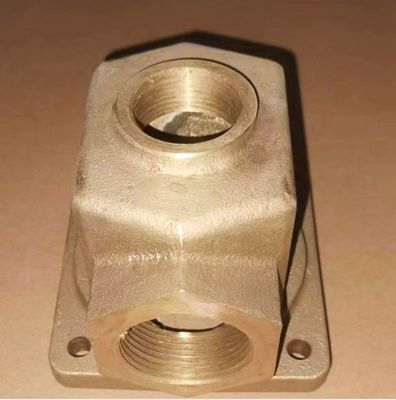 Componentes de fundición de automóviles de aleación de latón de metal amarillo personalización
