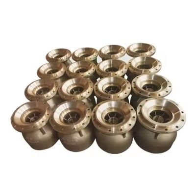 Partes de fundición de bronce de cobre amarillo y latón personalizadas para maquinaria de hardware
