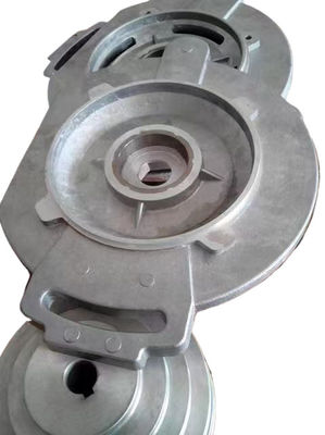 Partes de fundición a presión de aleación de aluminio para OEM 5 Ejes Mecanizado CNC Base de espejo personalizada