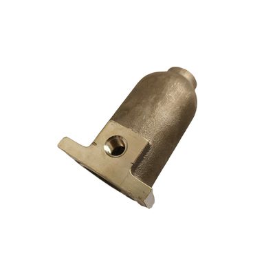 Fundido de inversión de bronce metálico con alta precisión y servicio de mecanizado CNC