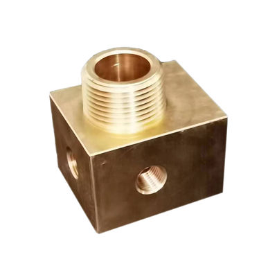 Partes de fundición de cera perdida por gravedad de bronce para el servicio de mecanizado CNC de alta precisión