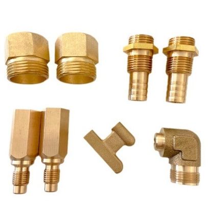 Comprar piezas de maquinaria de fundición de cobre Cnc Servicios de piezas personalizadas por para precisión de aleación de metal