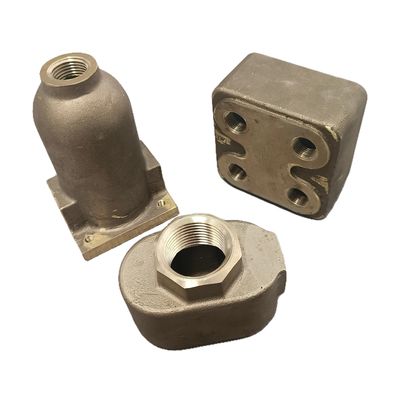 Partes de fundición de inversión de aluminio de precisión Partes de mecanizado CNC a medida