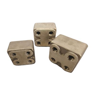 Partes de fundición de inversión de aluminio de precisión Partes de mecanizado CNC a medida