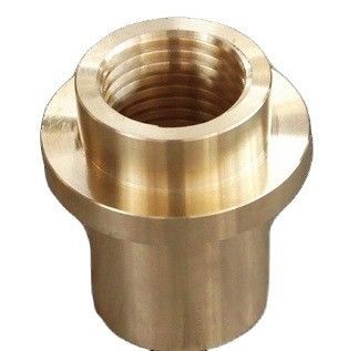 Partes metálicas mecanizadas de precisión de latón, hierro y aluminio Partes mecanizadas CNC