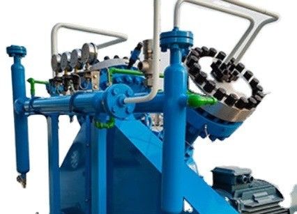 Compresores de aire de gas de alta presión para el nitrógeno / helio / hidrógeno / argón