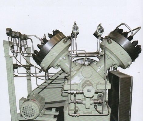 Compresor de diafragma industrial en V resistente a la corrosión y de alto rendimiento para laboratorios