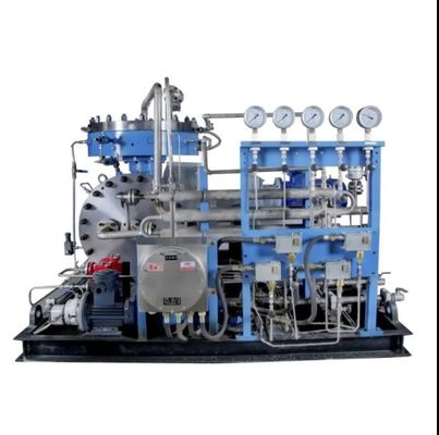 Compresor de diafragma de aire confiable en forma de Z para aplicaciones en las industrias química y petroquímica