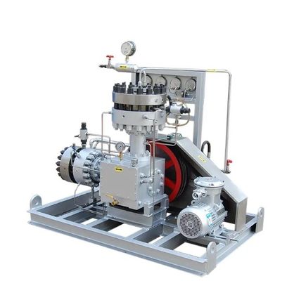 Compresor de oxígeno de bajo coste de mantenimiento Compresor de hidrógeno de gas natural Compresor de diafragma para la industria petroquímica