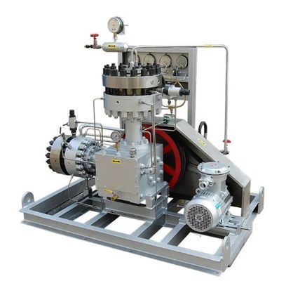 Compresor de oxígeno de bajo coste de mantenimiento Compresor de hidrógeno de gas natural Compresor de diafragma para la industria petroquímica