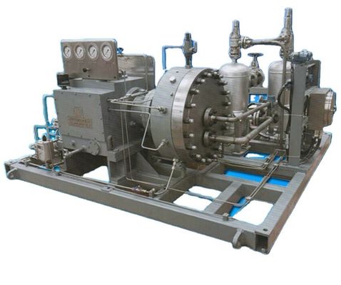 Compresor de diafragma para gas hidrógeno, aire, 55kW, hidrógeno, alta eficiencia de trabajo, entrada 2 MPa, caudal de descarga 240 Nm3/h H2